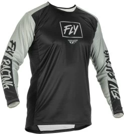 FLY Racing Lite Jersey Black Grey