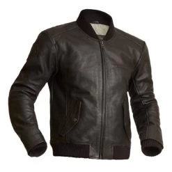Halvarssons Leather Jacket Torsby Brown -Motorfiets Accessoires halvarssons leather jacket torsby brown