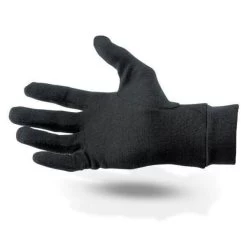 Halvarssons Wool Undergloves Black
