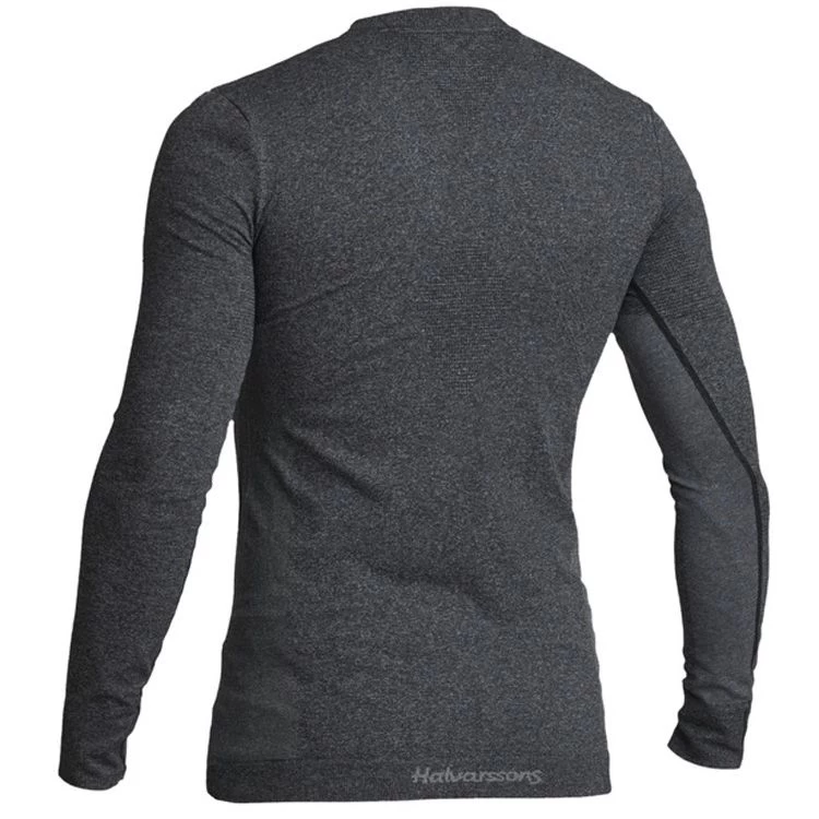 Halvarssons Core-Knit Sweater Seamless Black 1 Halvarssons Core-Knit Sweater Seamless Black