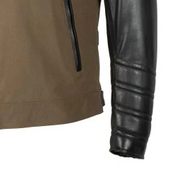 Helstons CRUISER Cuir-Tissu Nylon Kaki -Motorfiets Accessoires helstons cruiser cuir tissu nylon kaki 7