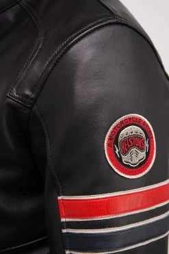 Helstons Elron Leather Rag Black -Motorfiets Accessoires helstons elron leather rag black 3