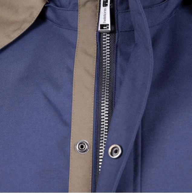 Helstons Flame Fabrics Blue Kaki Jacket 4 Helstons Flame Fabrics Blue Kaki Jacket - Afbeelding 4