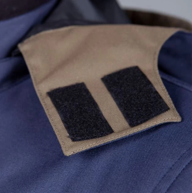 Helstons Flame Fabrics Blue Kaki Jacket 2 Helstons Flame Fabrics Blue Kaki Jacket - Afbeelding 2