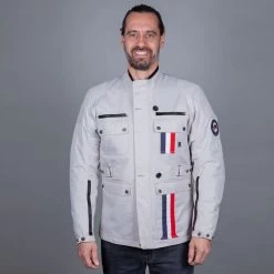 Helstons Hoggar Fabrics Jacket Silver -Motorfiets Accessoires helstons hoggar fabrics jacket silver 1