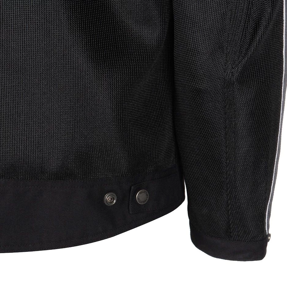 Helstons Pace Air Mesh Fabric Black White Grey Jacket 7 Helstons Pace Air Mesh Fabric Black White Grey Jacket - Afbeelding 7