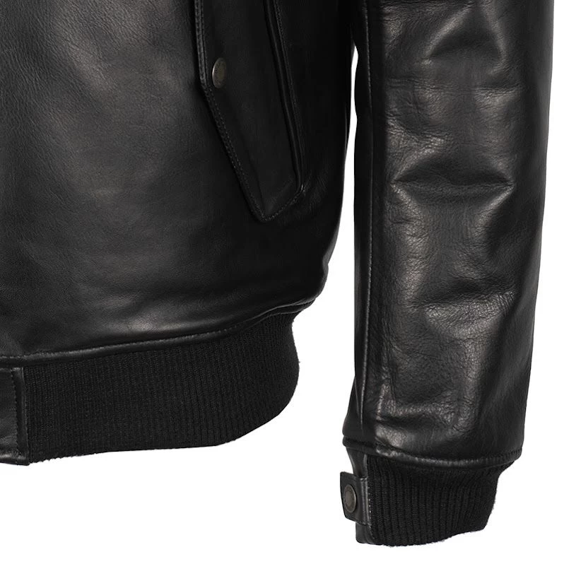 Helstons Helico Cuir Rag Noir 2 Helstons Helico Cuir Rag Noir - Afbeelding 2