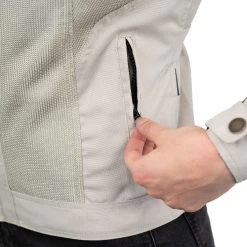 Helstons Stoner Lady Tissu Mesh Silver Jacket 7 Helstons Stoner Lady Tissu Mesh Silver Jacket -Motorfiets Accessoires helstons stoner lady tissu mesh silver 04