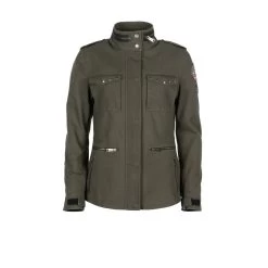 Helstons Tara Canvas Cotton Khaki Jacket