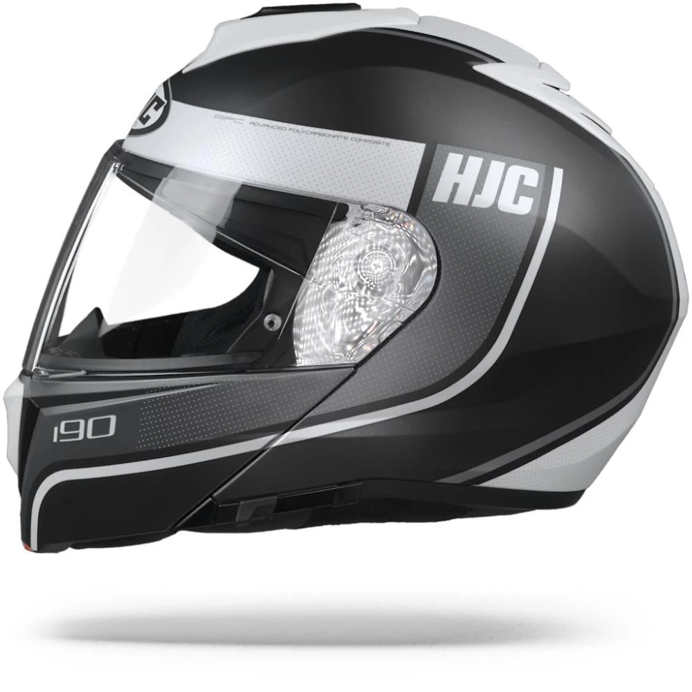 HJC I90 Davan Wit Systeemhelm 3 HJC I90 Davan Wit Systeemhelm - Afbeelding 3