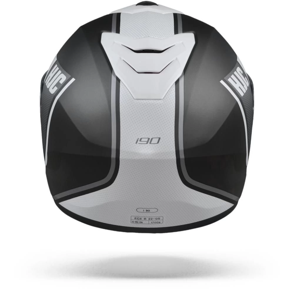 HJC I90 Davan Wit Systeemhelm 4 HJC I90 Davan Wit Systeemhelm - Afbeelding 4