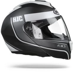 HJC I90 Davan Wit Systeemhelm