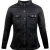 John Doe Motoshirt Lady Zwart XTM Motorshirt