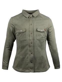 John Doe Motoshirt Lady Olive XTM