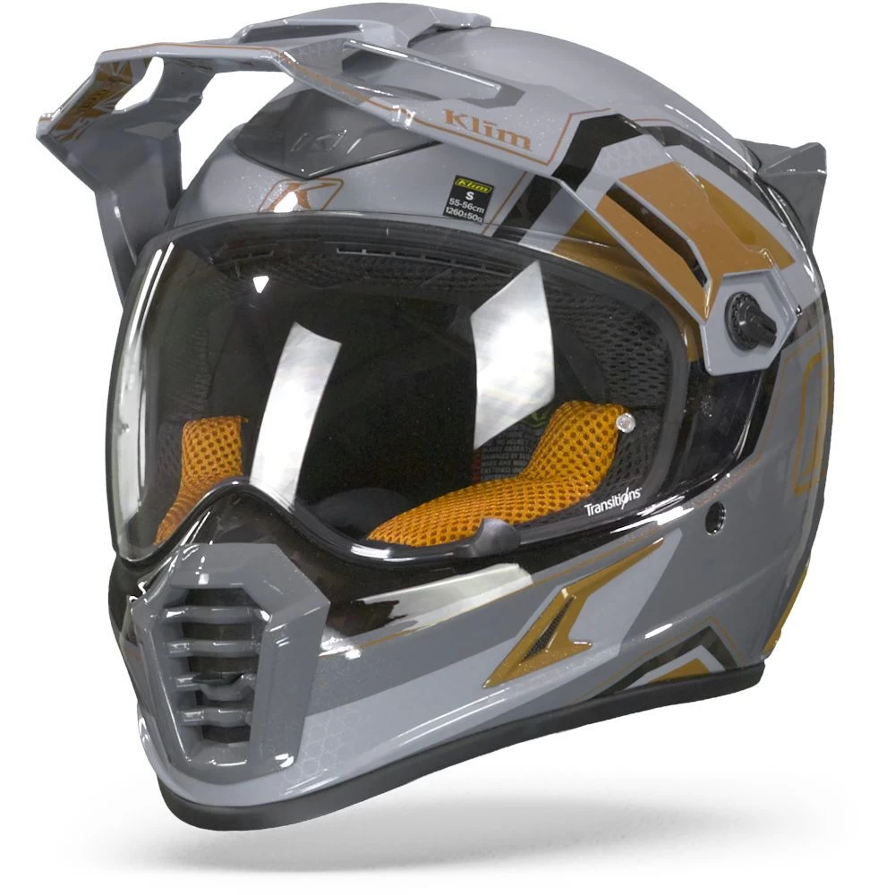 Klim Krios Pro Rally Metallic Brons Adventure Helm 2 Klim Krios Pro Rally Metallic Brons Adventure Helm - Afbeelding 2
