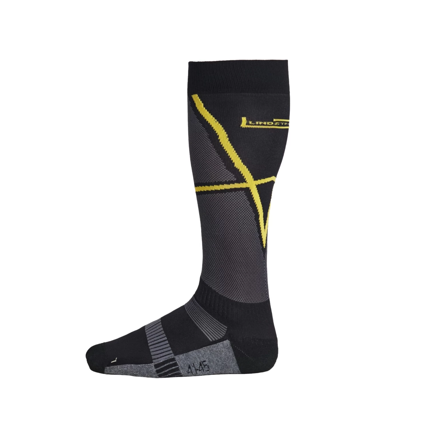Lindstrands Cool Sock Black/Yellow 1 Lindstrands Cool Sock Black/Yellow
