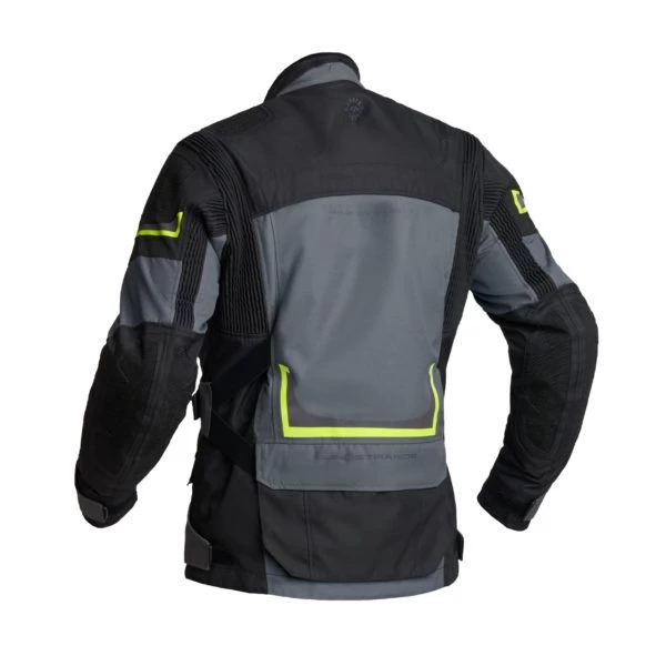 Lindstrands Textile Jacket Myrvik Grey Black Yellow 1 Lindstrands Textile Jacket Myrvik Grey Black Yellow