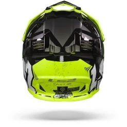 LS2 MX437 Fast Evo Crusher Zwart H-V Geel Crosshelm -Motorfiets Accessoires ls2 mx437 fast evo cruiser black hi vis yellow.19