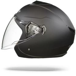 LS2 OF573 Twister II Single Mono Mat Zwart Jethelm