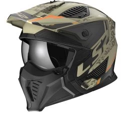 LS2 OF606 Drifter Devor Mat Zand 06 Multi Helm
