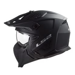 LS2 OF606 Drifter Solid Matt Black 06 Multi Helmet -Motorfiets Accessoires ls2 of606 drifter solid matt black 06 5