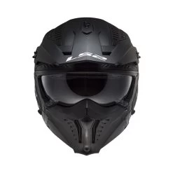 LS2 OF606 Drifter Solid Matt Black 06 Multi Helmet -Motorfiets Accessoires ls2 of606 drifter solid matt black 06 6
