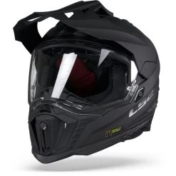 LS2 MX701 Explorer Solid Mat Zwart Adventure Helm -Motorfiets Accessoires ls2 mx701 explorer solid matt black frontpage