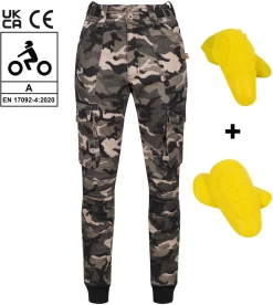 Motogirl Lara Camo Cargo