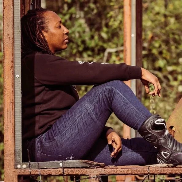 Motogirl Melissa Kevlar Jegging Blue 2 Motogirl Melissa Kevlar Jegging Blue - Afbeelding 2