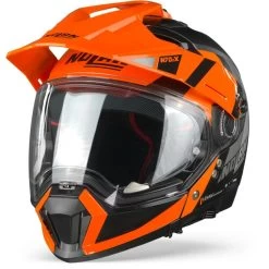 Nolan N70-2 X Decurio 31 Flat Zwart Oranje Wit Antraciet Multihelm -Motorfiets Accessoires n70 2 x decurio n com flat black 31 frontpage