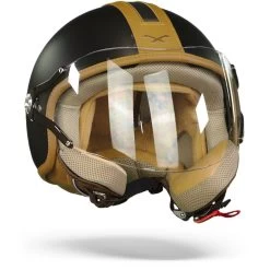 Nexx SX.60 Cruise 2 Zwart Camel Mat Jethelm