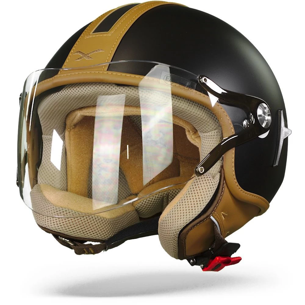 Nexx SX.60 Cruise 2 Zwart Camel Mat Jethelm 5 Nexx SX.60 Cruise 2 Zwart Camel Mat Jethelm - Afbeelding 5