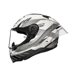 Nexx X.R3R Precision Wit Grijs Mat Integraalhelm