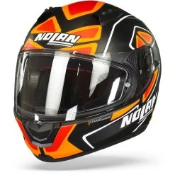 Nolan N60-6 Gemini Replica 45 D. Petrucci Mat Zwart Integraalhelm -Motorfiets Accessoires nolan n60 6 gemini replica 45 frontpage