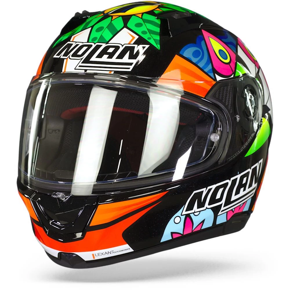 Nolan N60-6 Gemini Replica 47 C. Davies Metal Zwart Integraalhelm 2 Nolan N60-6 Gemini Replica 47 C. Davies Metal Zwart Integraalhelm - Afbeelding 2