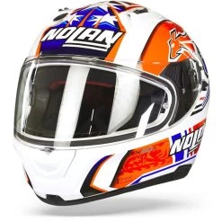 Nolan N60-6 Gemini Replica 50 C. Stoner Metal Wit Integraalhelm -Motorfiets Accessoires nolan n60 6 gemini replica 50 frontpage