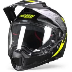 Nolan N70-2 X Bungee N-Com 036 Multihelm -Motorfiets Accessoires nolann702xbungeeflatblack36 frontpage