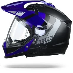 Nolan N70-2 X Decurio 32 Flat Zwart Blauw Zilver Antraciet Multihelm 10 Nolan N70-2 X Decurio 32 Flat Zwart Blauw Zilver Antraciet Multihelm -Motorfiets Accessoires nolann70 2x decurio32 flatblackbluesilver.10 1
