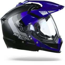 Nolan N70-2 X Decurio 32 Flat Zwart Blauw Zilver Antraciet Multihelm 11 Nolan N70-2 X Decurio 32 Flat Zwart Blauw Zilver Antraciet Multihelm -Motorfiets Accessoires nolann70 2x decurio32 flatblackbluesilver.29 1