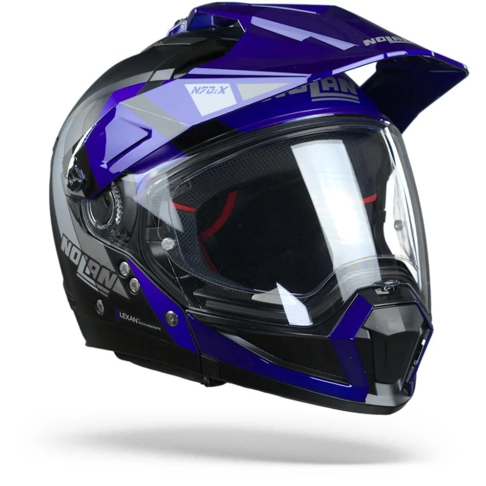 Nolan N70-2 X Decurio 32 Flat Zwart Blauw Zilver Antraciet Multihelm 1 Nolan N70-2 X Decurio 32 Flat Zwart Blauw Zilver Antraciet Multihelm