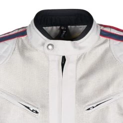 Helstons Pace Air Fabric Mesh Silver Red Blue Jacket -Motorfiets Accessoires pace cordura silver 5