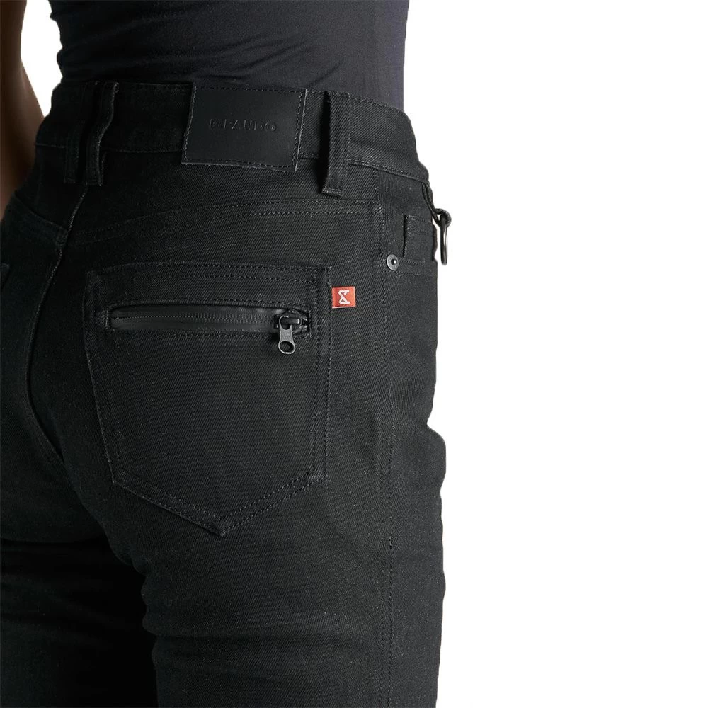 Pando Moto Kissaki Arm 01 Women's Slim Fit Motorcycle Jeans 5 Pando Moto Kissaki Arm 01 Women's Slim Fit Motorcycle Jeans - Afbeelding 5