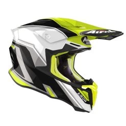 Airoh Twist 2.0 Shaken Geel Offroad Helm
