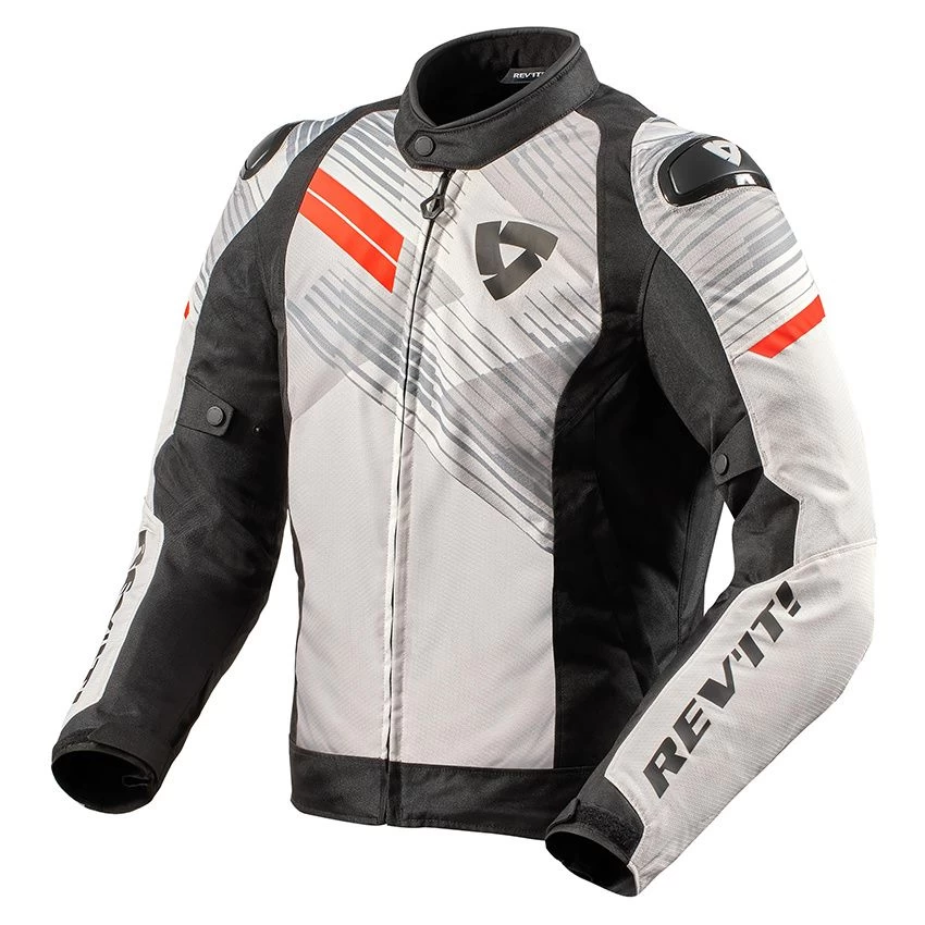 REV'IT! Jacket Apex TL White Black 1 REV'IT! Jacket Apex TL White Black