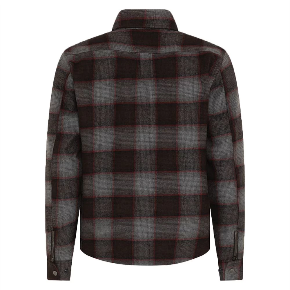 ROKKER Chicago Rider Shirt Grey Red 4 ROKKER Chicago Rider Shirt Grey Red - Afbeelding 4