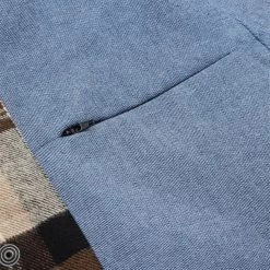 ROKKER Maddison Rider Shirt Lady Brown Offwhite -Motorfiets Accessoires rokker maddison rider shirt lady brown offwhite motorcycle jacket 5