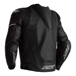 RST Tractech Evo 4 Ce Mens Leather Jacket Black Black