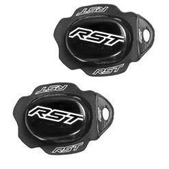 RST Wet Standard Knee Sliders With Puller Black White