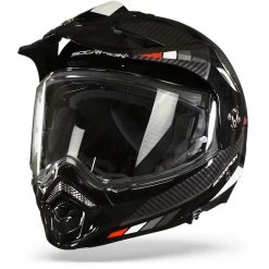 Scorpion ADX-2 Camino Zwart-Silver-Rood Adventure Helm 11 Scorpion ADX-2 Camino Zwart-Silver-Rood Adventure Helm -Motorfiets Accessoires scorpion adx 2 camino black silver red frontpage