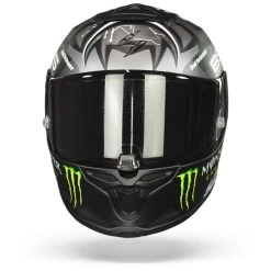 Scorpion EXO-R1 Air Fabio Monster Replica Mat Zwart-Zilver Integraalhelm -Motorfiets Accessoires scorpion exo r1 air fabio monster replica matt black silver.01